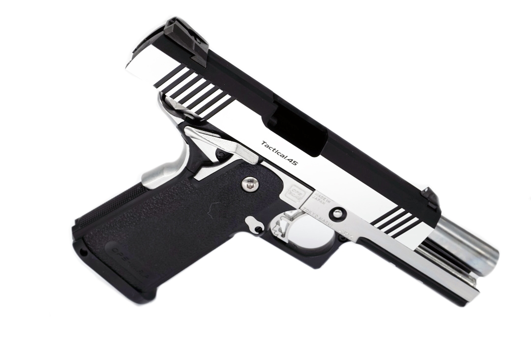 TOKYO MARUI Airsoft Pistol Hi-Capa 4.3 Custom Dual Stainless GBB TOKYO MARUI Airsoft Pistol Hi-Capa 4.3 Custom Dual Stainless GBB