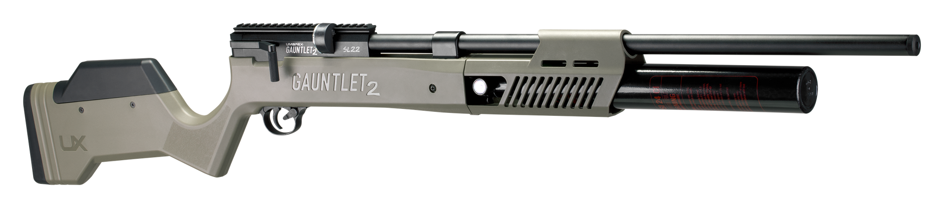 UX EXCLUSIVE (Umarex) PCP Airgun Gauntlet 2 SL UX EXCLUSIVE (Umarex) PCP Airgun Gauntlet 2 SL