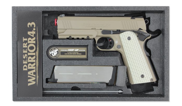 TOKYO MARUI Airsoft Pistol Desert Warrior 4.3