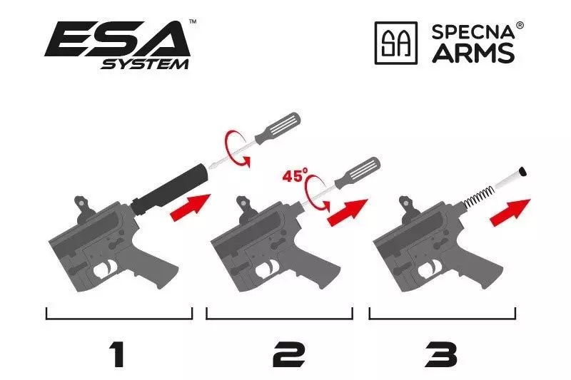 SPECNA ARMS AEG Rifle Edge SA-E19 MK18 Daniel Defense