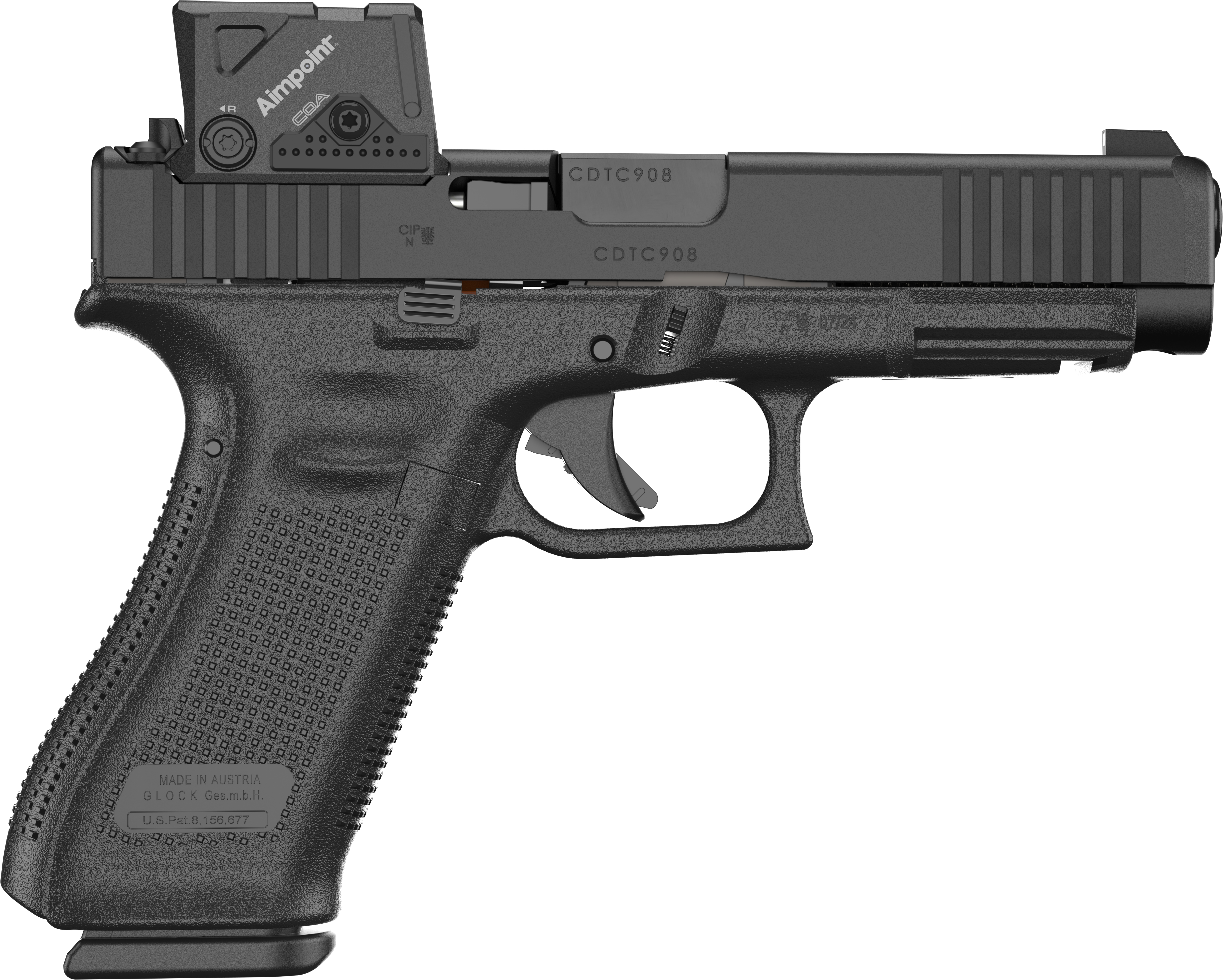GLOCK Handgun G47 Gen5 A-Cut (MOS 08/FS/Combo)