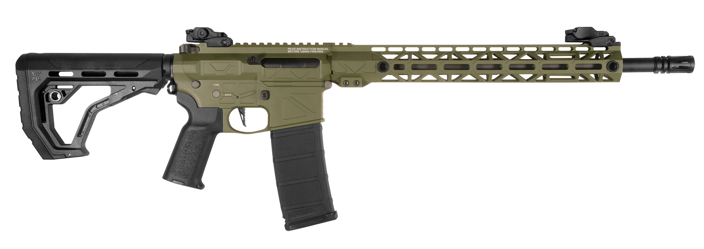 DELTA ARMORY Airsoft AEG FREYA R15 M-LOK 14" Warhead & Aster II