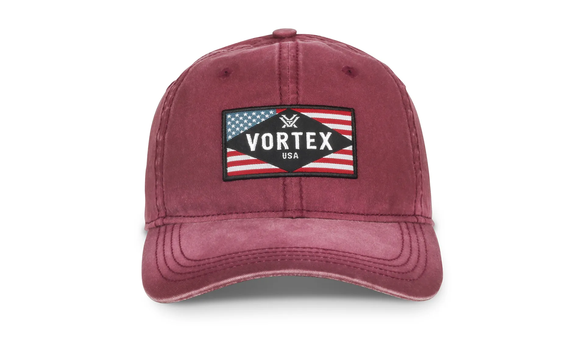 VORTEX Rank And File Twill Cap Maroon