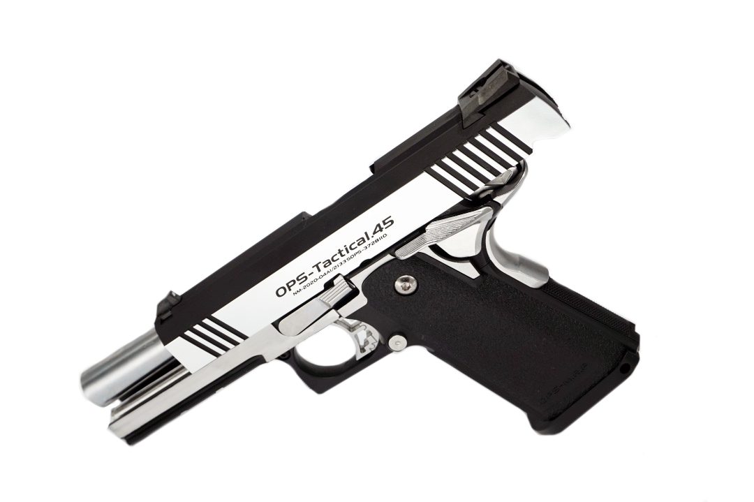 TOKYO MARUI Airsoft Pistol Hi-Capa 4.3 Custom Dual Stainless GBB TOKYO MARUI Airsoft Pistol Hi-Capa 4.3 Custom Dual Stainless GBB