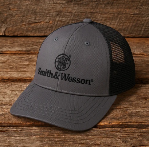 S&W Cap Two-Tone Charcoal Grey & Black
