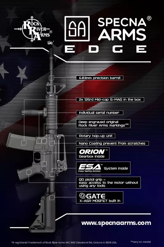 SPECNA ARMS AEG Rifle Edge SA-E09