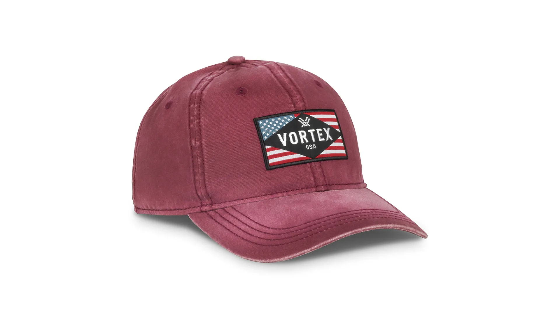 VORTEX Rank And File Twill Cap Maroon