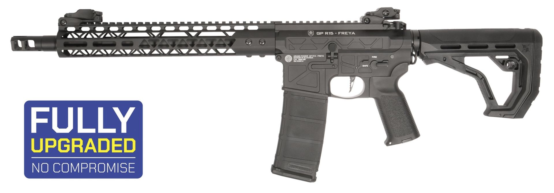 DELTA ARMORY airsoft gun FREYA R15 SKELETON 13" 