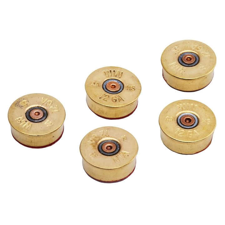 LUCKY SHOT 12 Gauge Bullet Magnets - (5pcs)