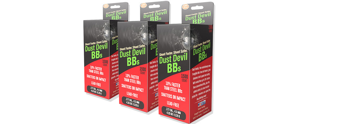 AIR VENTURI Dust Devil Mk2 Frangible BBs 1500 ct. AIR VENTURI Dust Devil Mk2 Frangible BBs 1500 ct.
