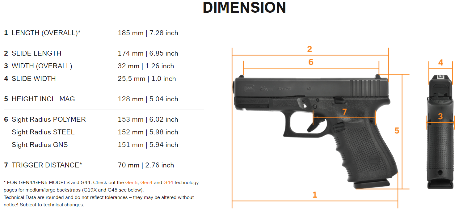 GLOCK Handgun G23 Gen4