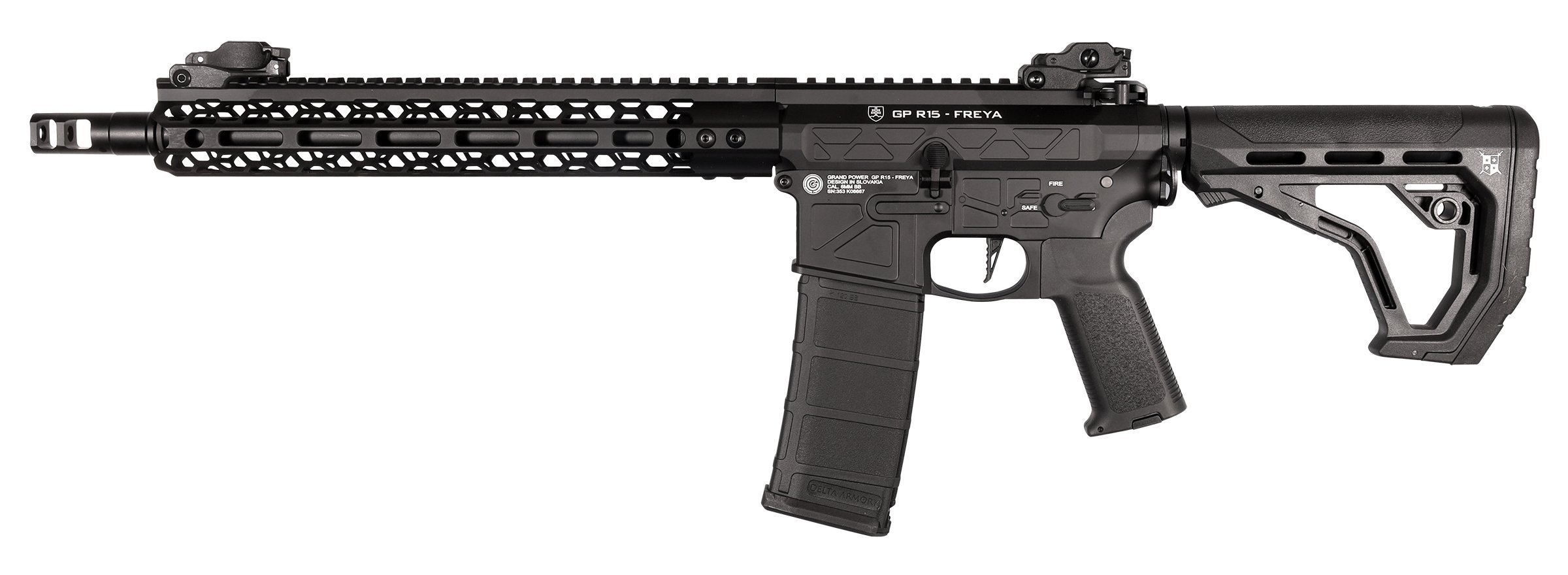 DELTA ARMORY Airsoft FREYA R15 gen.2 12,5"