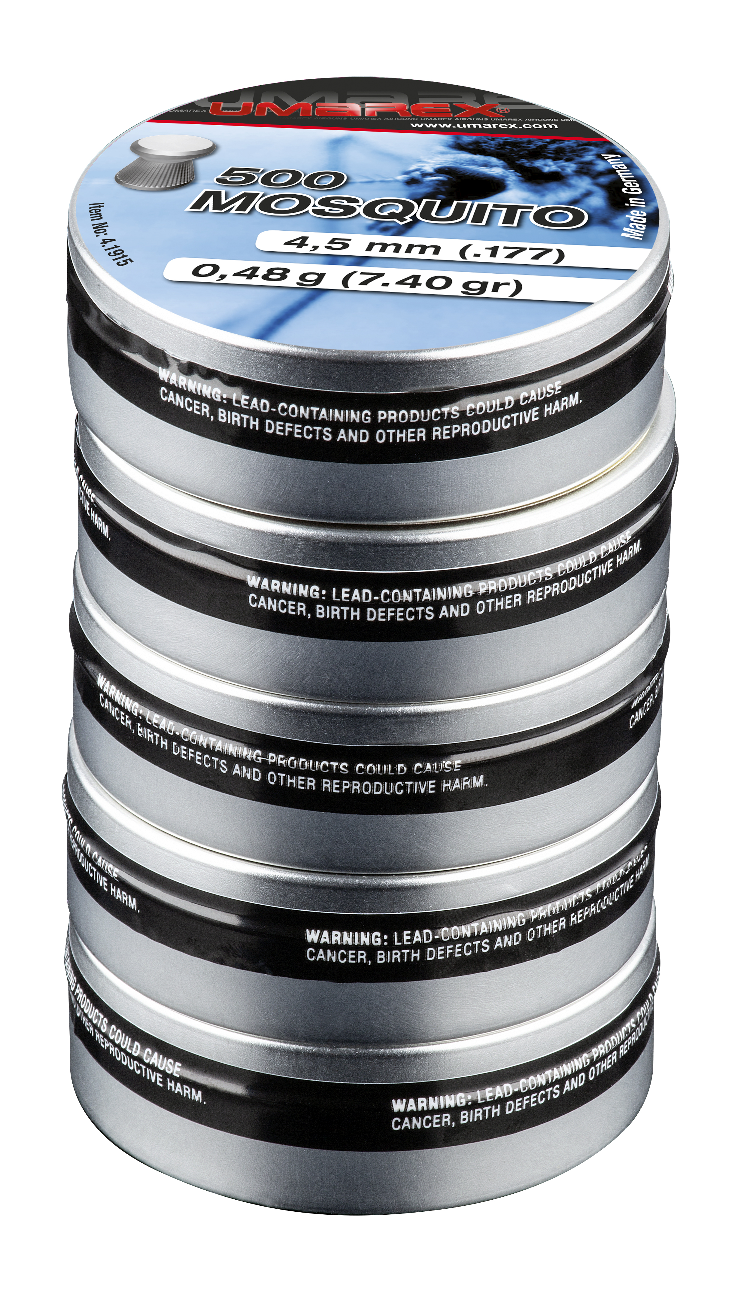 UMAREX Pellets Mosquito (Pack of 5 Tins)
