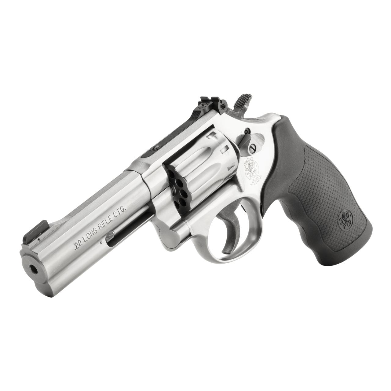 S&W Model 617 K-22 Masterpiece S/S Satin .22LR 4in 10rnd DA/SA