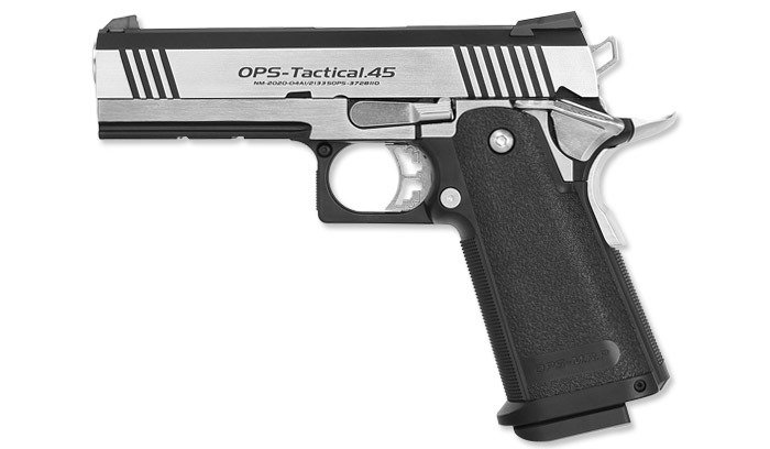 TOKYO MARUI Airsoft Pistol Hi-Capa 4.3 Custom Dual Stainless GBB