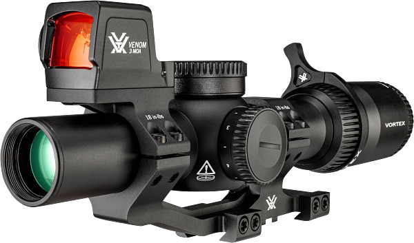 VORTEX Venom 1-6x24 Riflescope + Red Dot + Mounts Pack