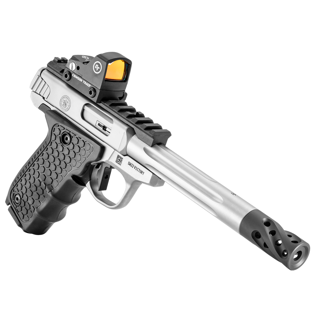 S&W SW22 Victory Target Model Performance Center - Fluted Barrel, Optic Equipped S/S Gls Bead