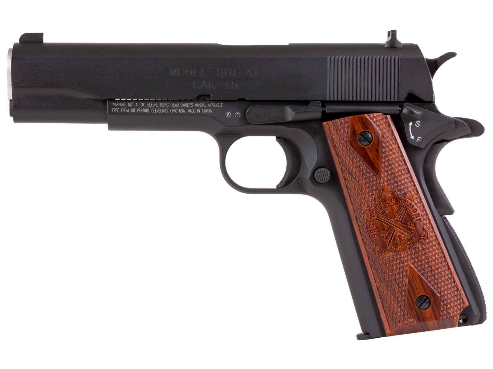 SPRINGFIELD ARMORY CO2 Pistol Airgun 1911 Mil Spec .177