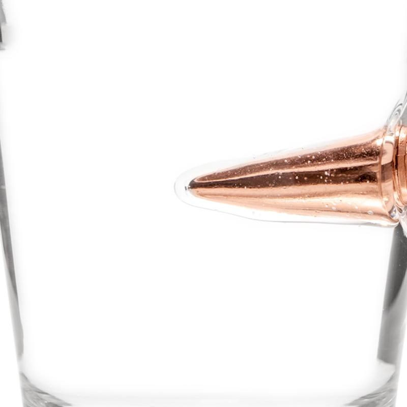 LUCKY SHOT Bullet Shot Glass .308 Projectile (1.82oz)