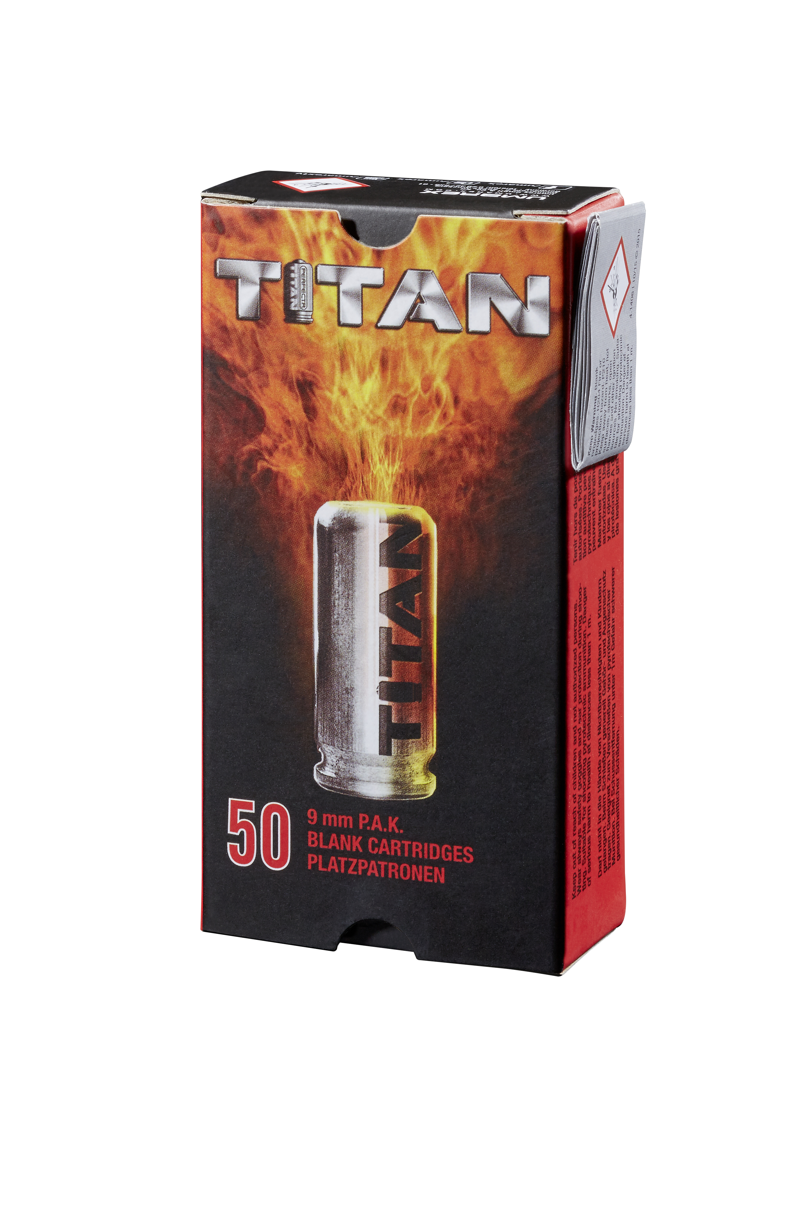 PERFECTA (Umarex) Blank Cartridges Titan 9mm P.A.K.