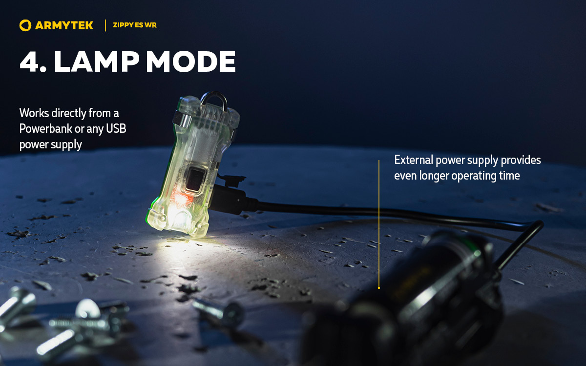 ARMYTEK Zippy WR Extended Set Yellow