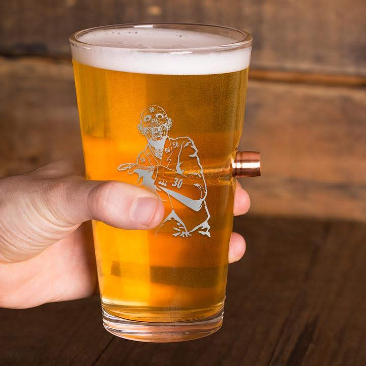 LUCKY SHOT Pint Glass LUCKY SHOT Pint Glass
