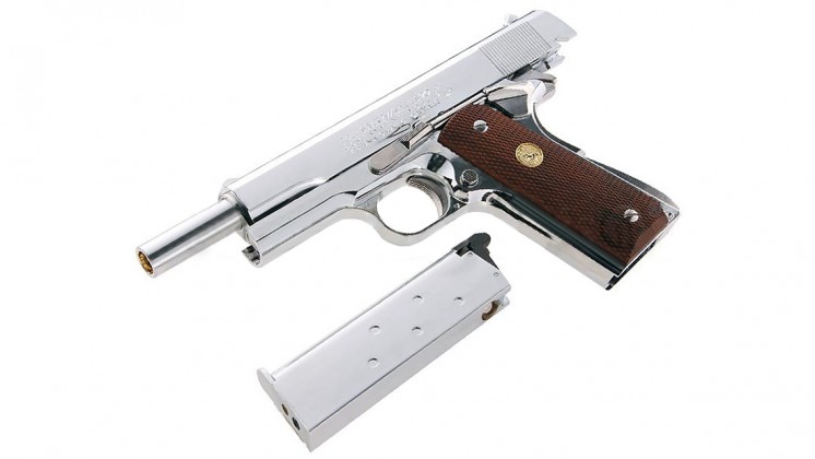 TOKYO MARUI Colt Government Chrome Spare Magazine