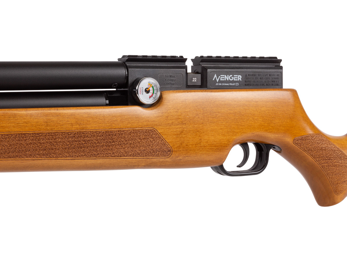 AIR VENTURI PCP Rifle Avenger Wood Stock