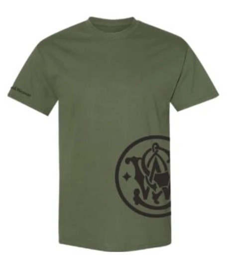 S&W Crewneck Wrap-Around Logo Short Sleeve
