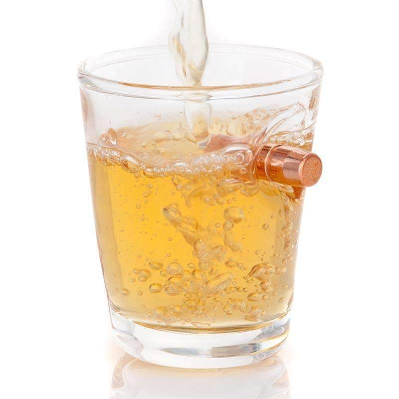 LUCKY SHOT Bullet Shot Glass .308 Projectile (1.82oz) LUCKY SHOT Bullet Shot Glass .308 Projectile (1.82oz)