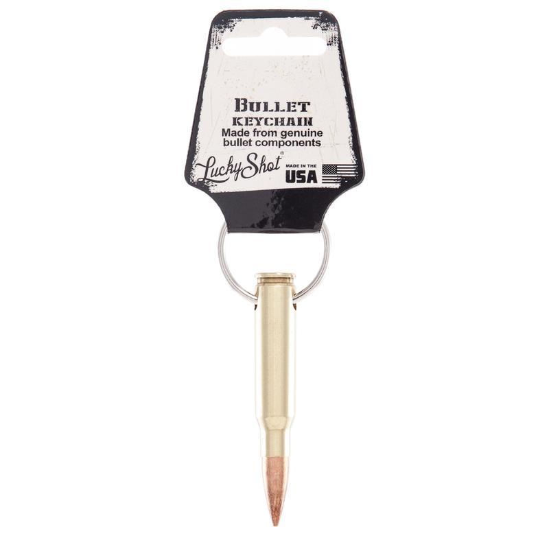 LUCKY SHOT Bullet Bottle Opener Keychain - .308