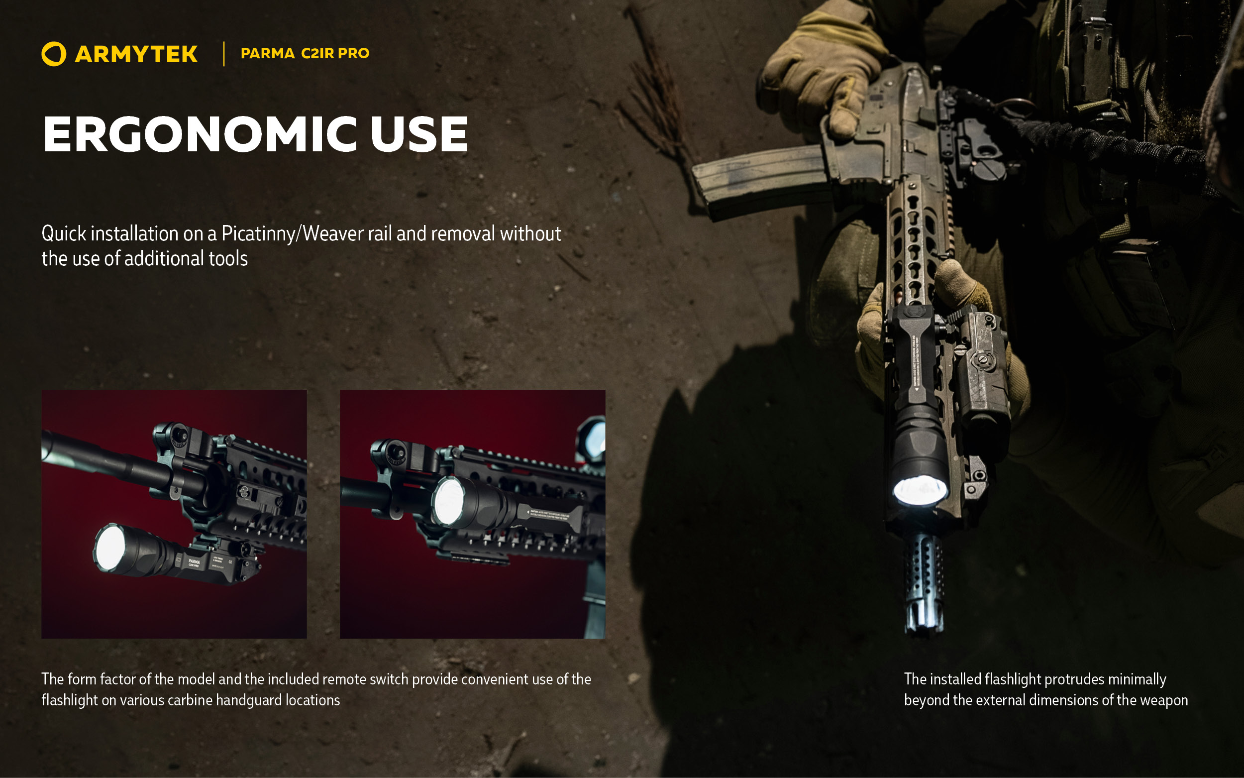 ARMYTEK Parma C2IR Pro