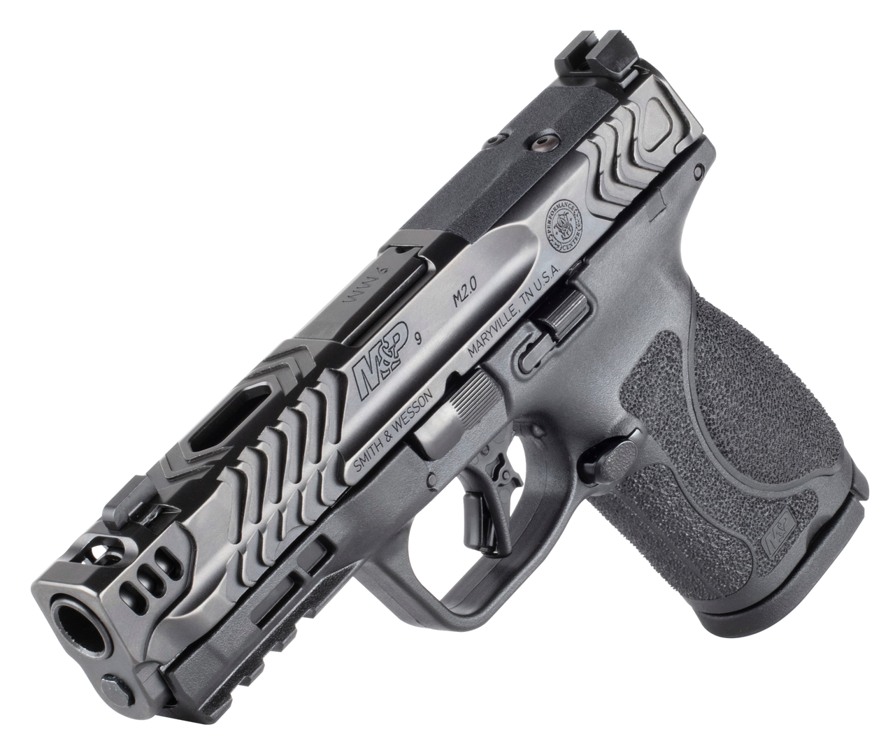 S&W PC M&P 9 M2.0 Compact Carry Comp No Thumb Safety