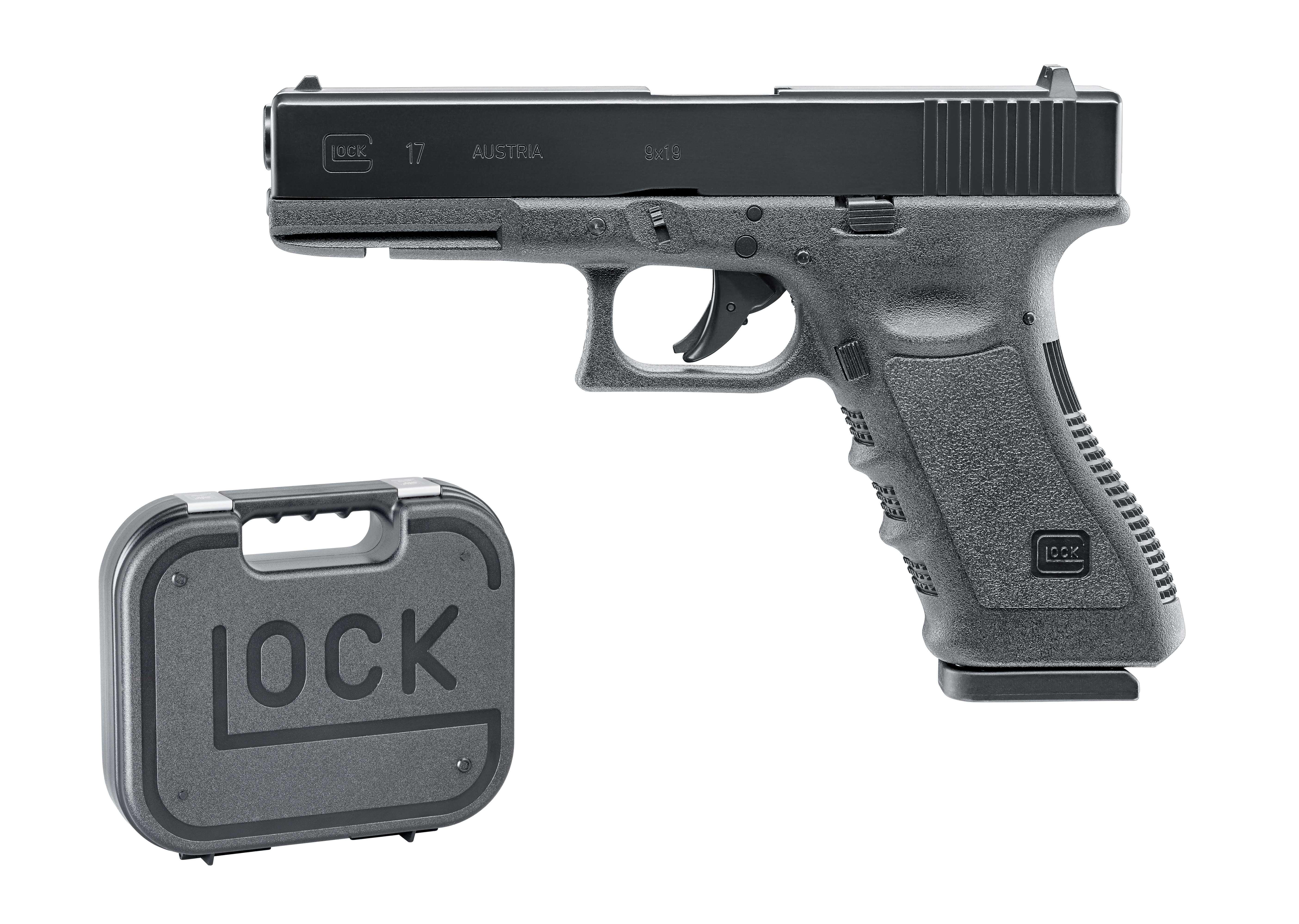 GLOCK (Umarex) CO2 Airgun Replica G17 Pellet/BB incl. Case