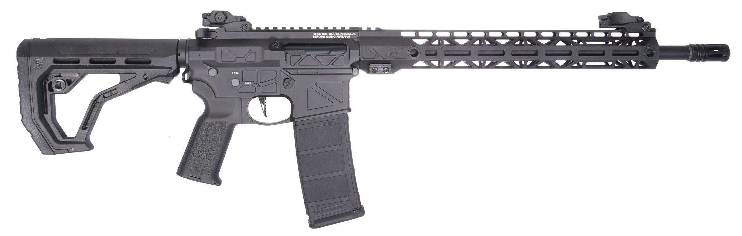 DELTA ARMORY Airsoft AEG FREYA R15 M-LOK 14" Warhead & Aster II