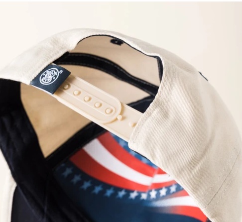 S&W Full Twill Khaki Patch Cap