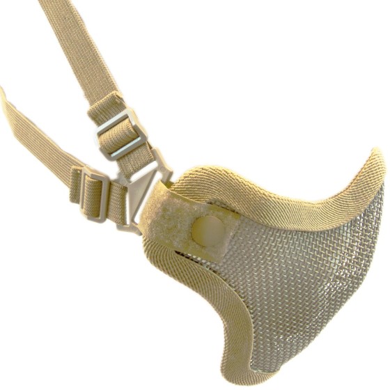 NUPROL NP Mesh Lower Face Shield V1 NUPROL NP Mesh Lower Face Shield V1