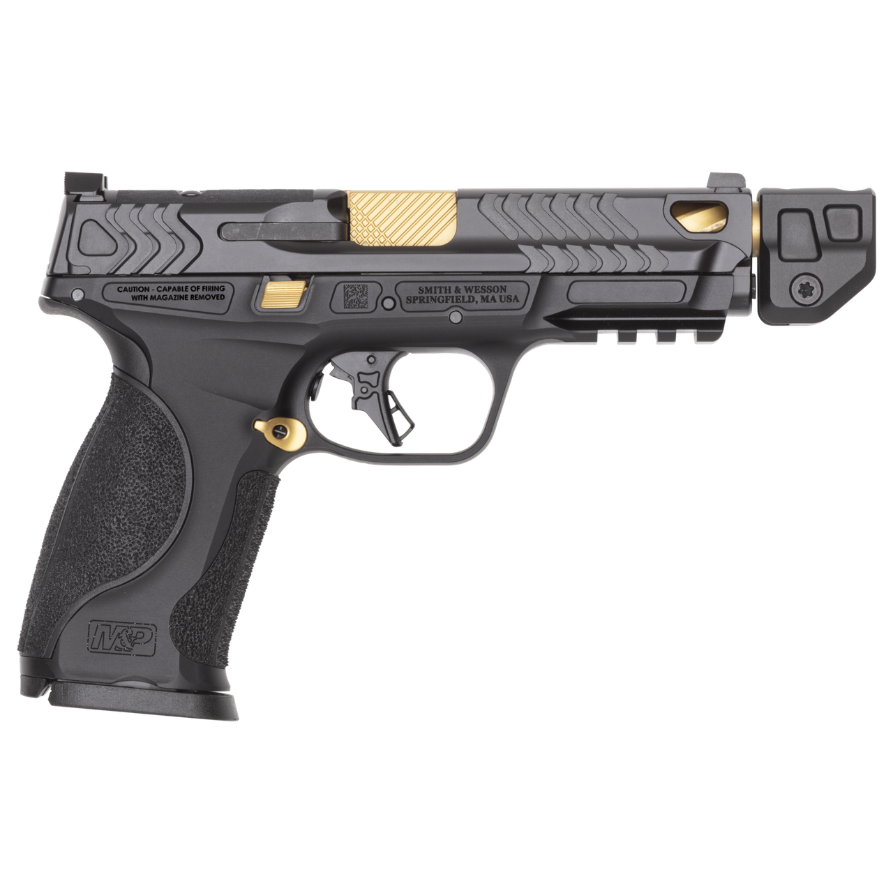 S&W M&P 9 M2.0 PC Metal Gold w/ Compensator