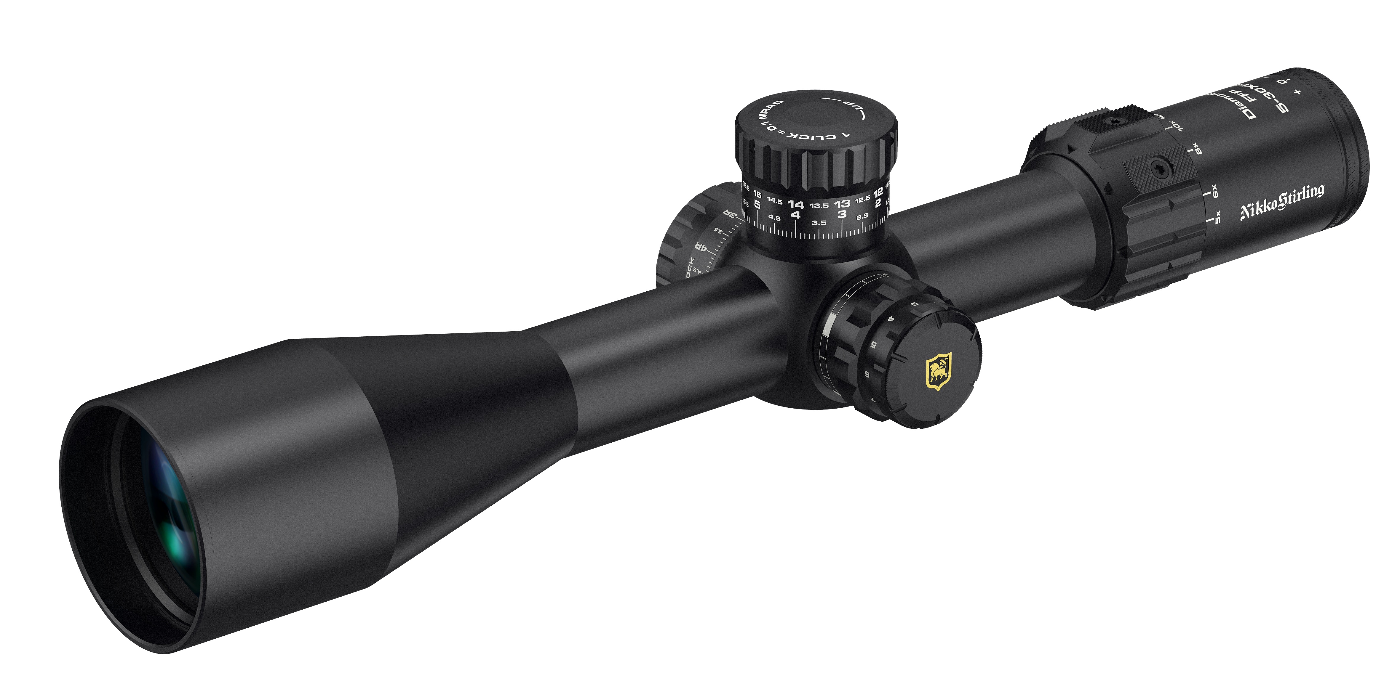 NIKKO STIRLING Rifle Scope Diamond FFP 34mm IR 5-30x56 MRAD XTR NIKKO STIRLING Rifle Scope Diamond FFP 34mm IR 5-30x56 MRAD XTR