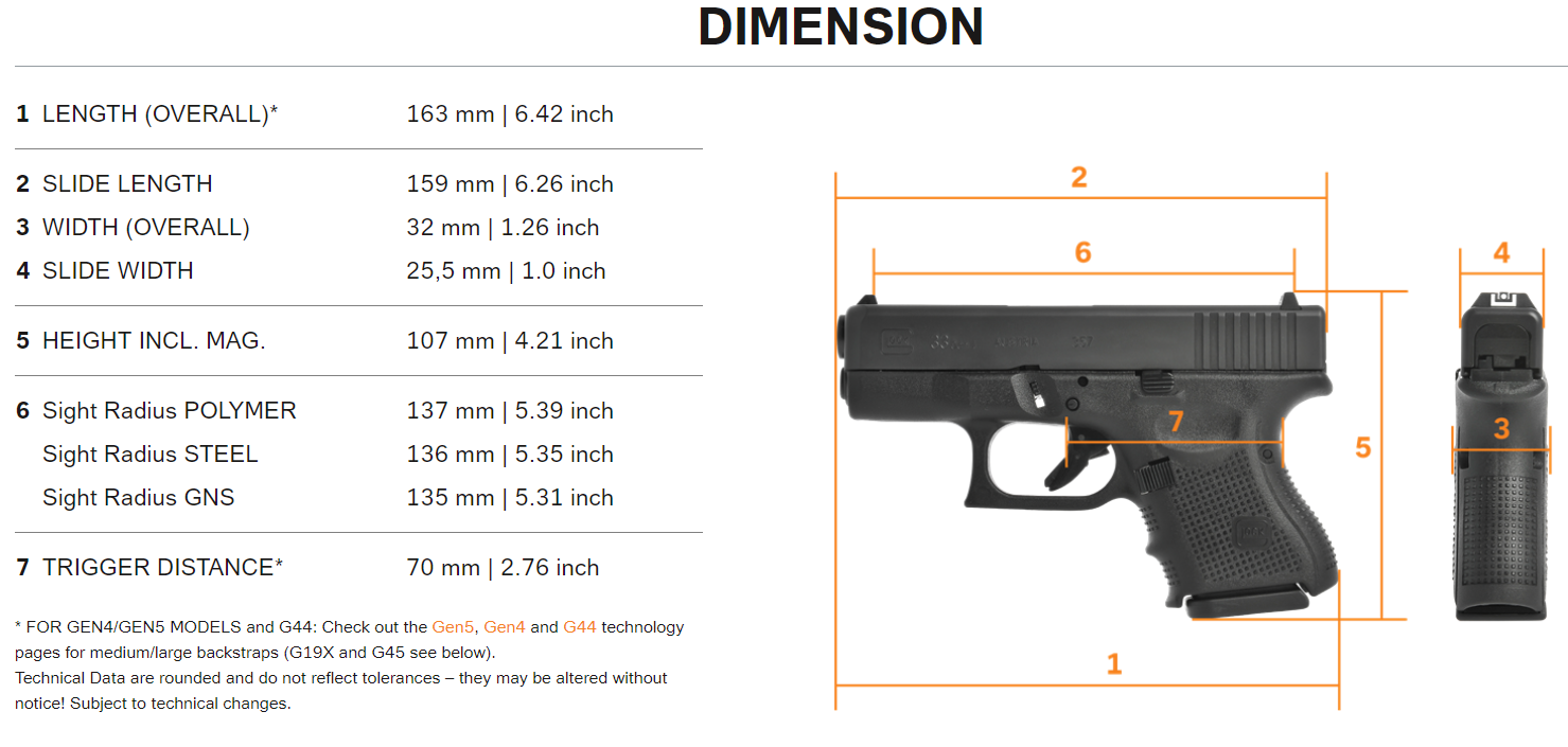 GLOCK Handgun G33 Gen4 GLOCK Handgun G33 Gen4