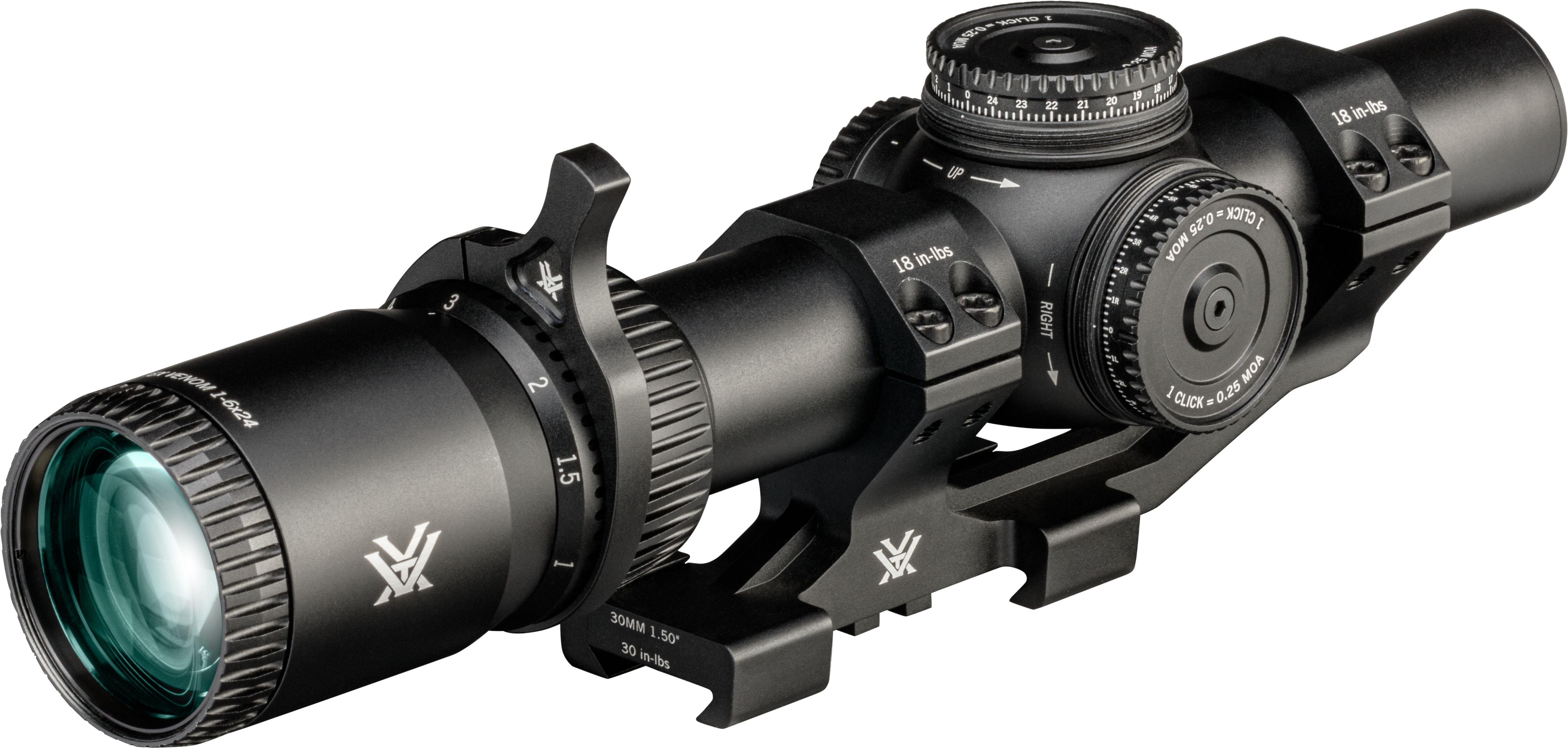 VORTEX Venom 1-6x24 Riflescope + Sport Mount Pack