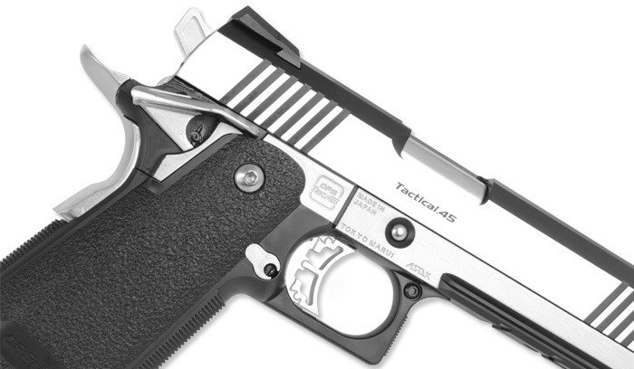 TOKYO MARUI Airsoft Pistol Hi-Capa 4.3 Custom Dual Stainless GBB TOKYO MARUI Airsoft Pistol Hi-Capa 4.3 Custom Dual Stainless GBB