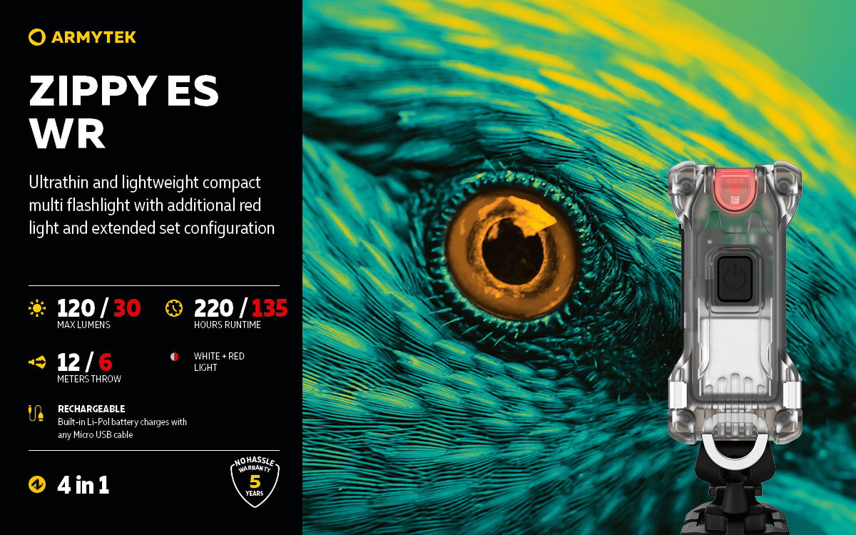 ARMYTEK Zippy WR Extended Set Yellow