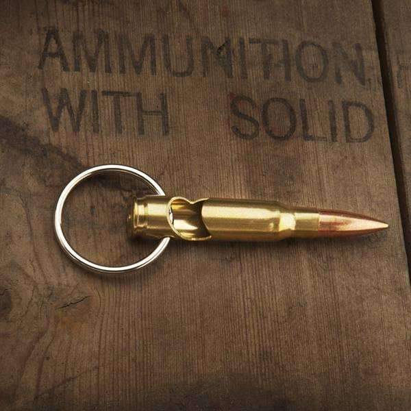 LUCKY SHOT Bullet Bottle Opener Keychain - .308 LUCKY SHOT Bullet Bottle Opener Keychain - .308