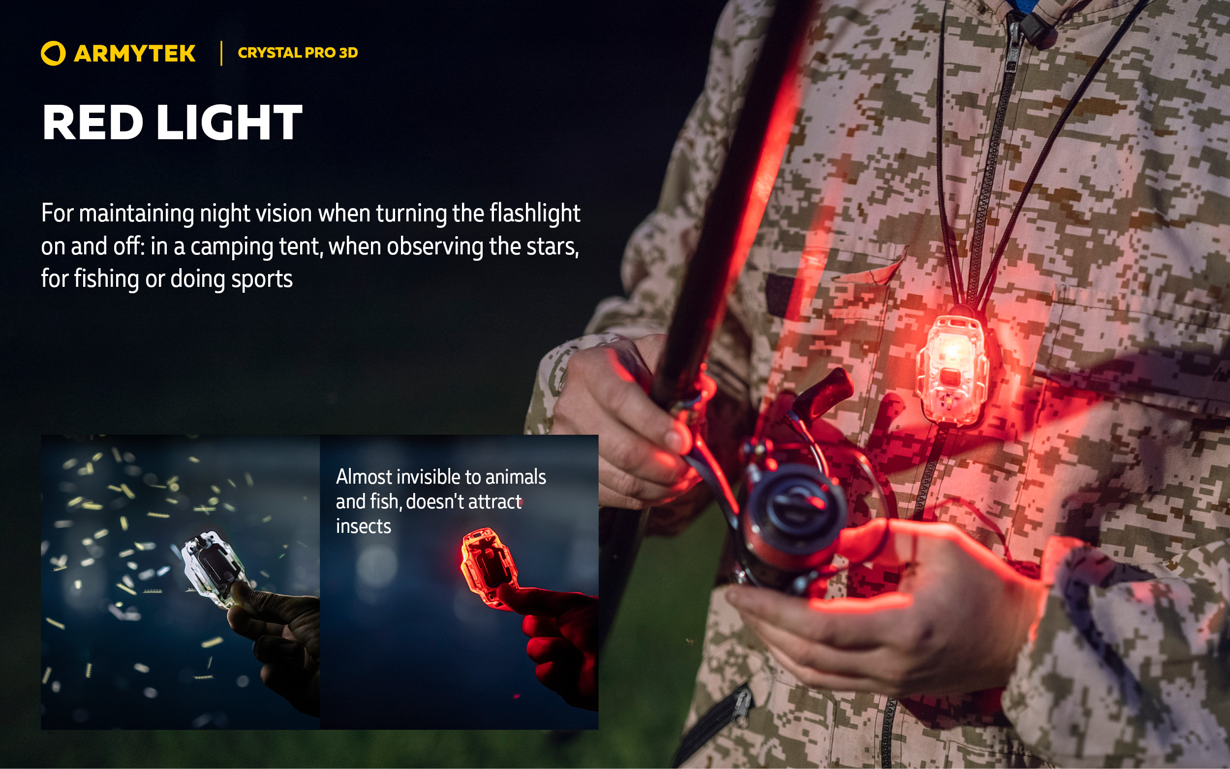 ARMYTEK Crystal Pro 3D Red