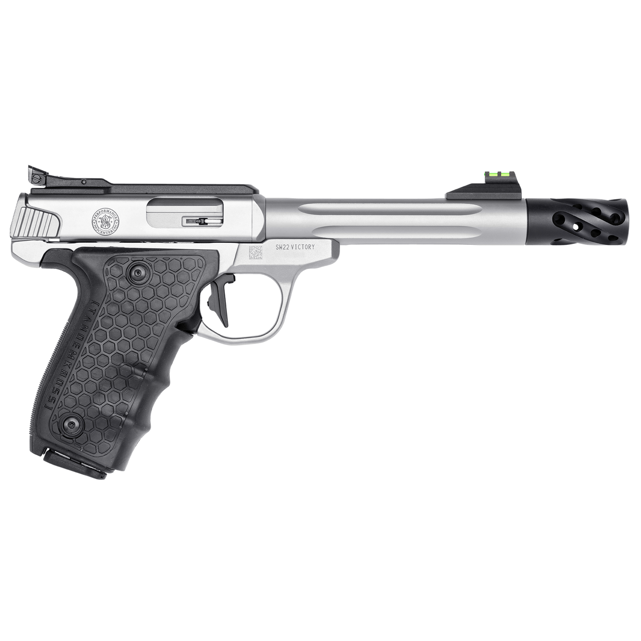 S&W SW22 Victory Target Model Performance Center - Fluted Barrel, S/S Gls Bead