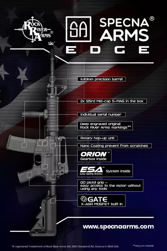 SPECNA ARMS AEG Rifle Edge RRA SA-E13