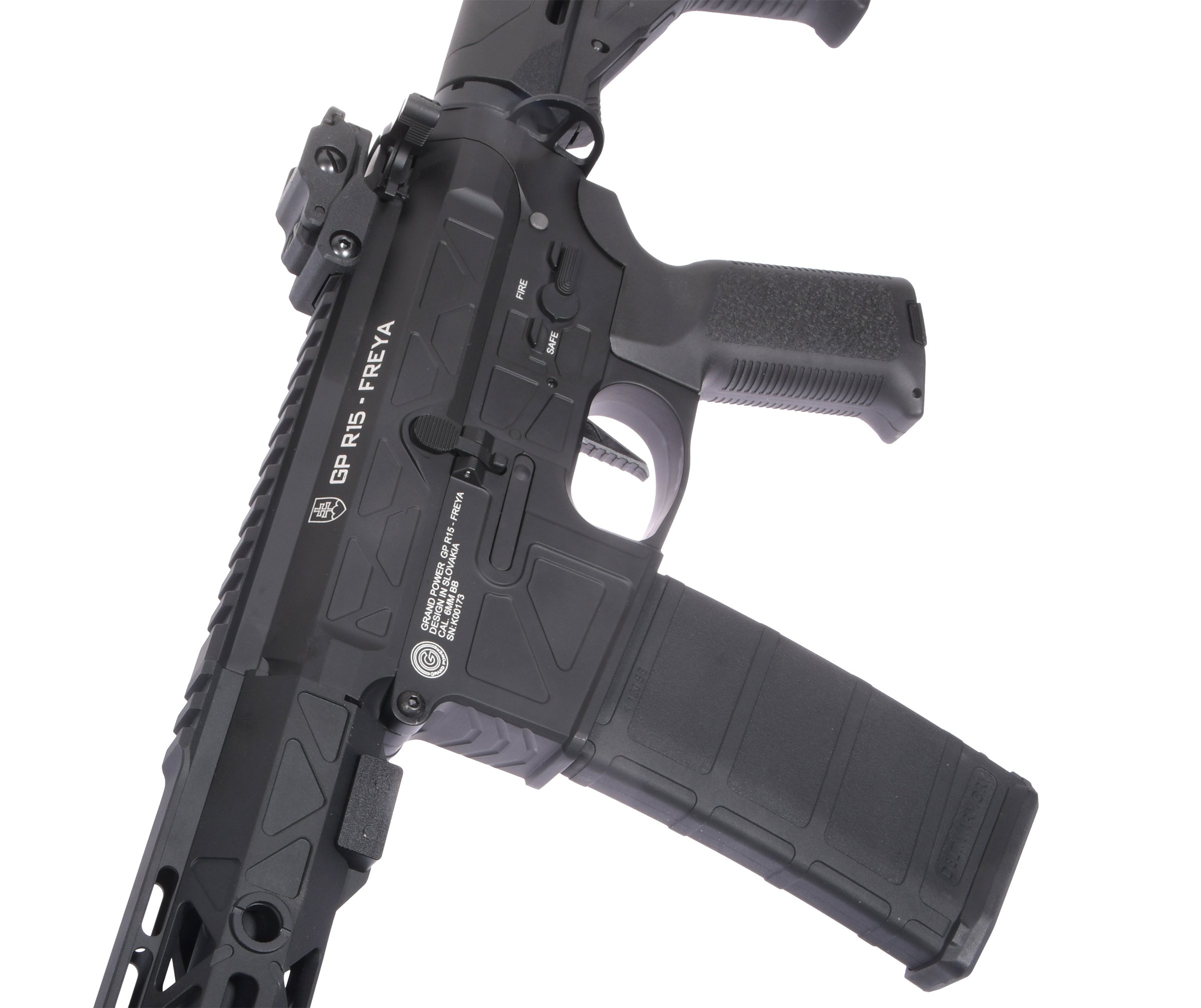 DELTA ARMORY Airsoft AEG FREYA R15 M-LOK 10" Aster II