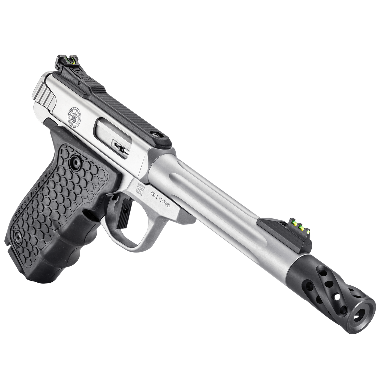 S&W SW22 Victory Target Model Performance Center - Fluted Barrel, S/S Gls Bead