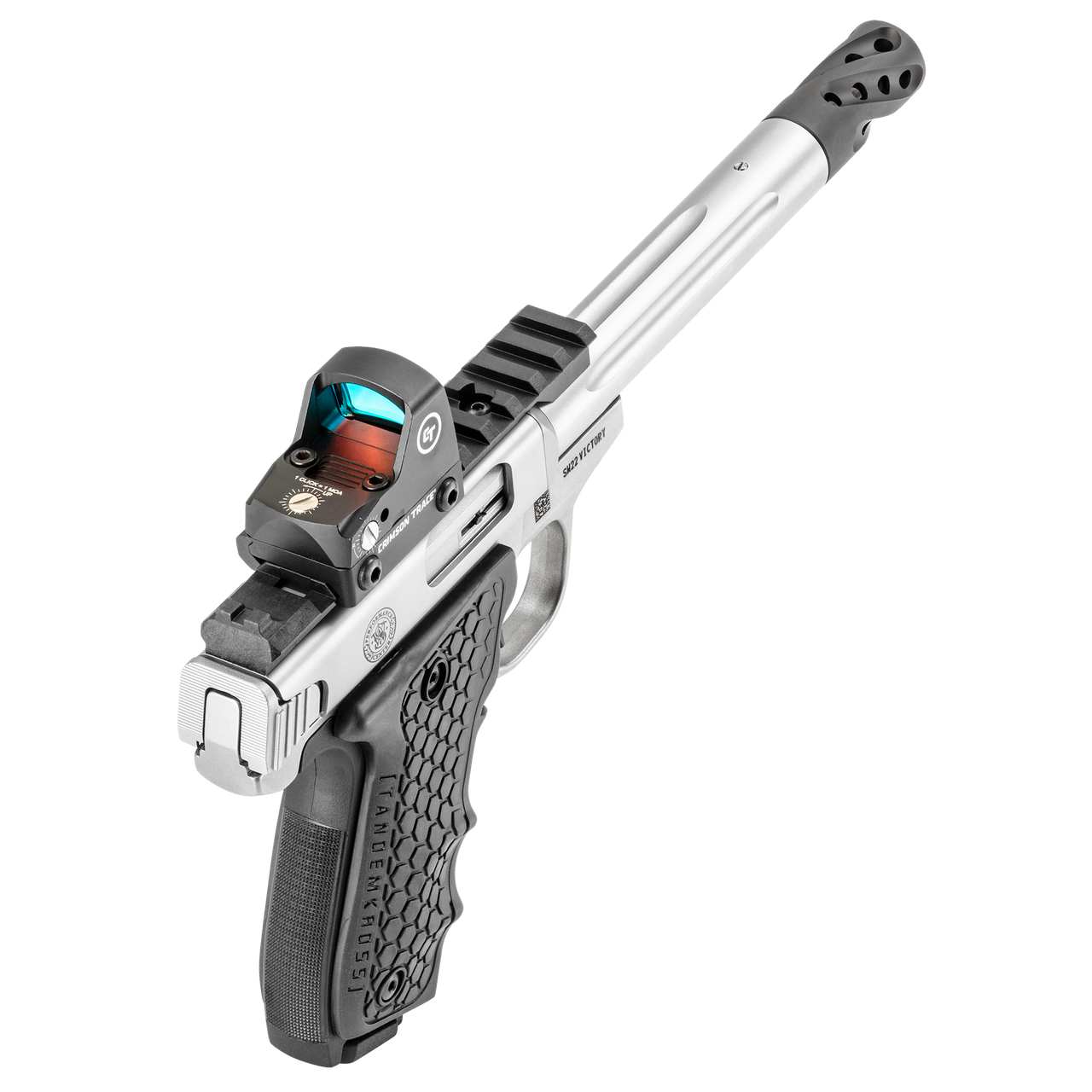 S&W SW22 Victory Target Model Performance Center - Fluted Barrel, Optic Equipped S/S Gls Bead